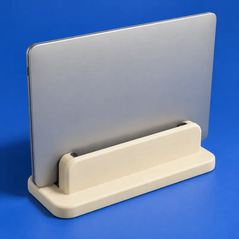 Detalhe do conceito Suporte Vertical de Notebook